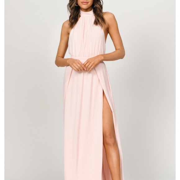 Tobi Dresses & Skirts - Light pink halter dress